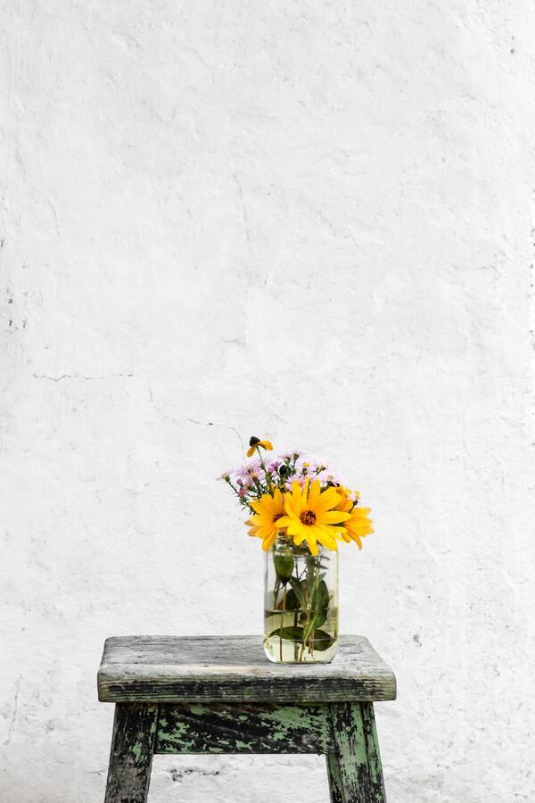 Photo d’un bouquet de fleurs