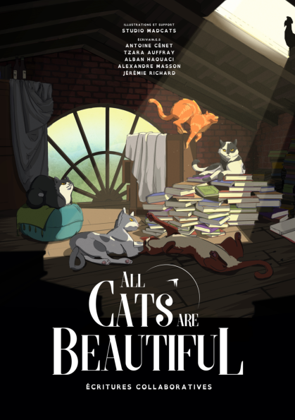 Une du roman « All Cats Are Beautiful »