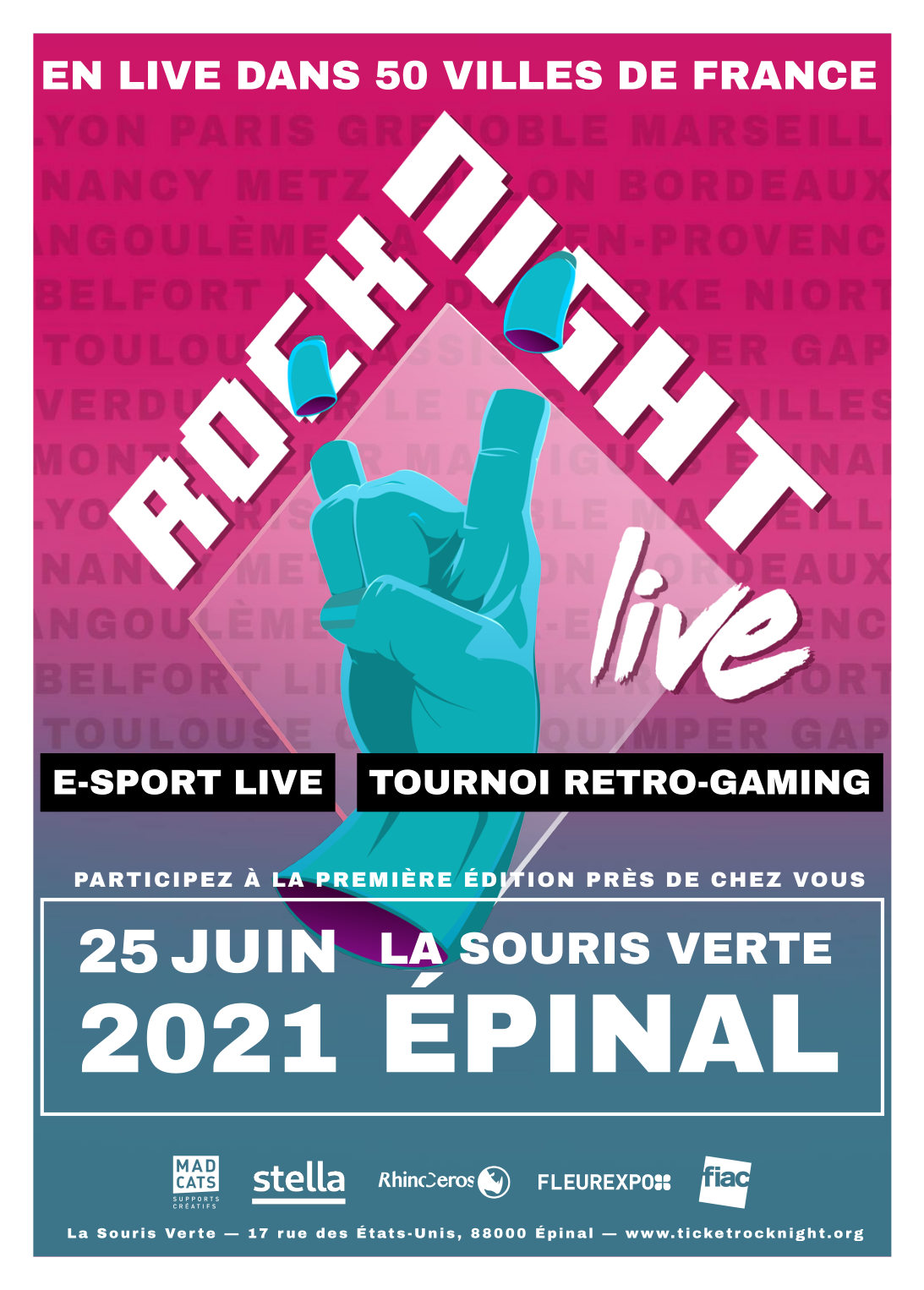 Un petit tournoi ? Affiche pour un tournoi